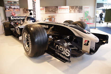 En formel racer har også sneget sig ind - AT&T Wiliams F1 racer.
(Foto: Motorsporten.dk)